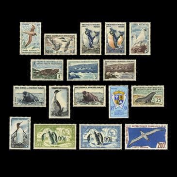 TUT6311 - France - Southern & Antarctic Territories BIRDS - 1st Pictorial Definitives Set UM