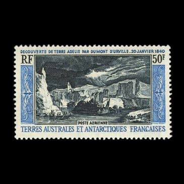 TUT6316 - France - Southern & Antarctic Territories Landfall Adelie Land 50f. AIR Superb UM