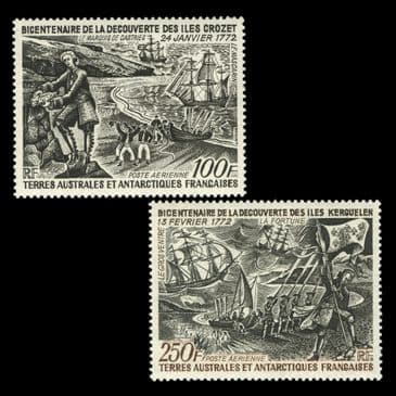 TUT6321 - France - Southern & Antarctic Territories AIRS Bicentenary Discoveries 100f., 250f