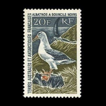 TUT6352 - France BIRDS Thematic 20f. Albatross Superb UM