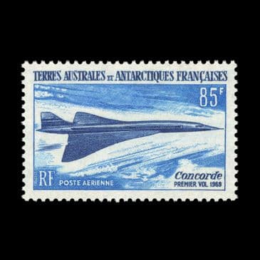 TUT6356 - France 85f. AIR 'CONCORDE' 1st Flight Superb UM