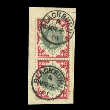 TUT6426 - QV Jubilee 1s. SUPERB Thimble CDS U Pair