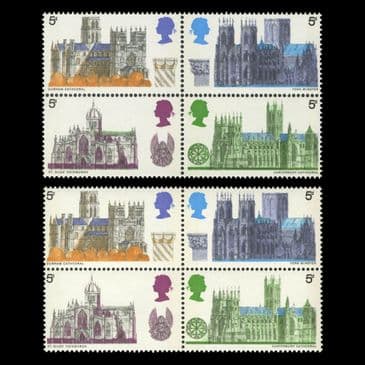 TUT6533 - GB QEII Cathedrals ERROR Missing GREEN Roof UM