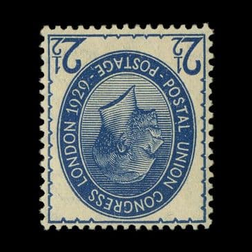 TUT6596 - GB KGV 1929 PUC 2½d. Wmk INVERTED UM NH O.G