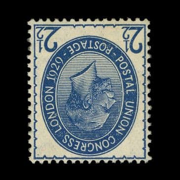 TUT6597 - GB KGV 1929 PUC Paler Blue 2½d. Wmk INVERTED UM