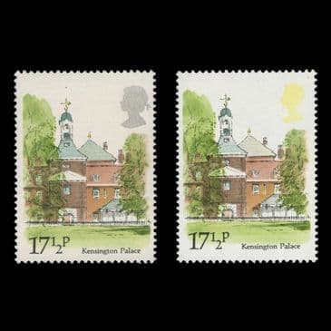 TUT6600 - GB QEII London Landmarks MISSING SILVER ERROR UM