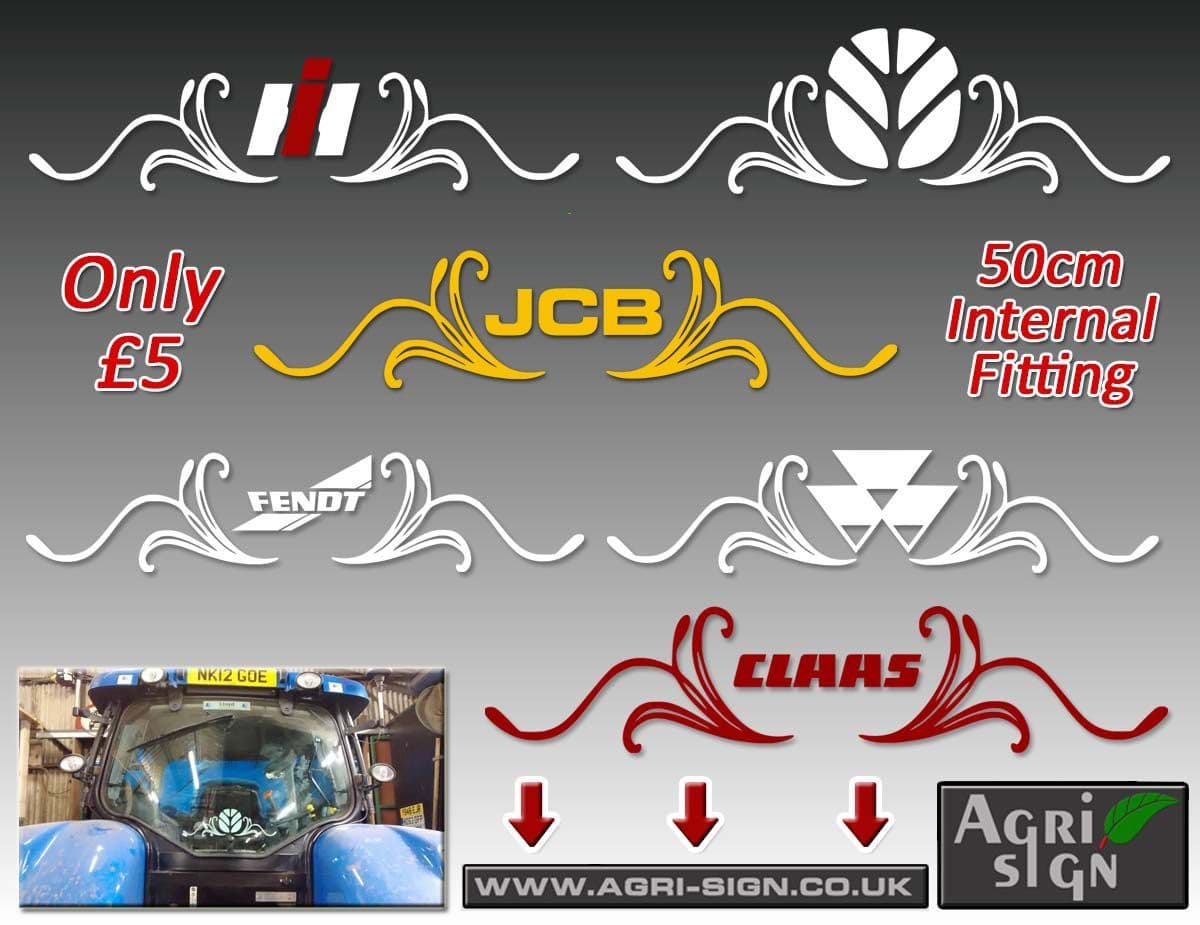 Tractor Rear Window Swirl