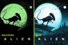 Alien: Covenant GITD Screenprint by Barry Blankenship RRP 39.99 lot H1992
