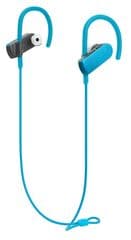 Audio-Technica ATH-SPORT50BT Wireless In-Ear Headphones Blue RRP 69.99 lot GD