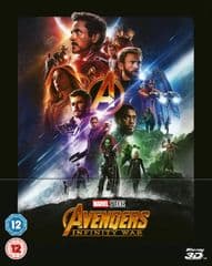 Avengers Infinity War 3D Lenticular Steelbook Blu Ray RRP 30.99 lot H1985
