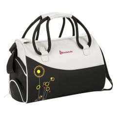 Badabulle Changing Bag Bowling - Black Grey RRP 29.99 lot R782