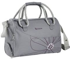 Badabulle Changing Bag Bowling - Grey Purple RRP 29.99 lot R783