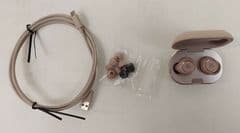 Bang & Olufsen BeoPlay E8 2.0 Bluetooth Headphones - Limestone RRP 300 lot H1808