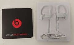 Beats by Dr. Dre Powerbeats3 Bluetooth Earphones White RRP 169.95 lot H1765