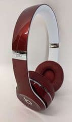 Beats by Dr. Dre: Solo2 Luxe On-Ear Headphones Burgundy RRP 169.95 lot H1994
