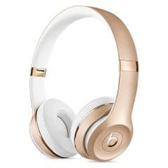 Beats by Dr. Dre Solo3 Bluetooth On-Ear Headphones - Gold RRP 249.99 lot H715