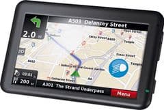 Binatone U435 4.3 Inch Sat Nav Lifetime Maps Uk & ROI RRP 59.99 lot GD