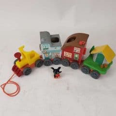 Bing Train And Carriage Playset RRP 60.00 lot R1309
