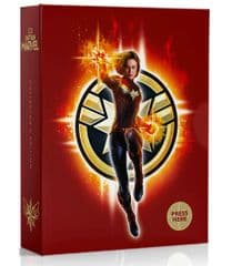 Captain Marvel 4K Ultra HD Blu Ray Collectors Edition Steelbook IP 10 lot GD