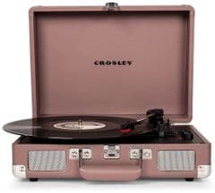 Crosley Cruiser Deluxe Purple Ash Bluetooth Turntable RRP 89.99 lot L47
