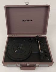 Crosley Cruiser Deluxe Record Player- Bluetooth Purple Ash RRP 79.99 lot L14