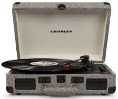 Crosley Cruiser Deluxe Record Player Herringbone RRP 79.99 lot GD