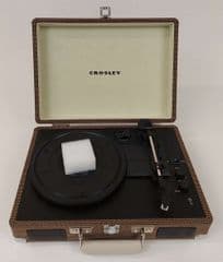 Crosley Cruiser Deluxe Turntable Tweed RRP 79.99 lot L13