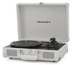 Crosley Cruiser Deluxe White Sand Bluetooth Turntable RRP 89.99 lot L37