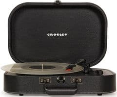 Crosley Discovery Portable Turntable - Black RRP 89.99 lot GD
