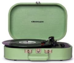Crosley Discovery Seafoam Green Turntable CR8009A-SEA4 RRP 89.99 lot GDDB