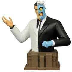 DC Comics Batman The Animated Series Bust - Two-Face 15cm RRP £79.99 lot H26