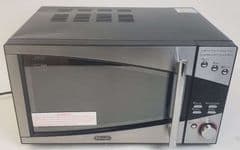 De'Longhi 800W Standard Microwave P80T5A Black and Silver RRP 90.00 lot R1599