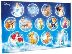 Disney Collectable Coin Advent Calendar - Limited Edition RRP 59.99 lot H2031