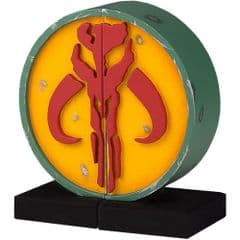 Gentle Giant Star Wars Mandalorian Logo Bookends - 15cm RRP £64.99 lot H404