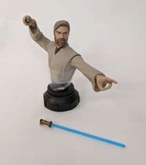 Gentle Giant Star Wars The Clone Wars Obi Wan 1/7 Scale Bust IP 8 lot H863