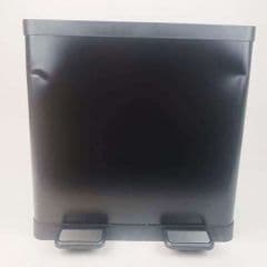 George Home Black 40L Recycling Bin RRP 55.00 lot R1188