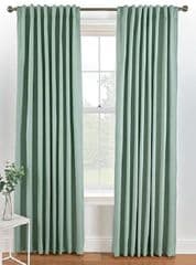 George Home Duck Egg Blackout Curtains 66x72 RRP £40 lot GD
