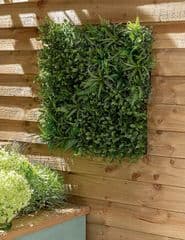 George Home Green Artificial Plant Wall Panels Set of 4 RRP 30.00 lot GD