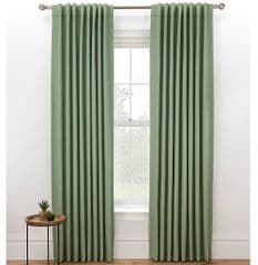 George Home Green Blackout Curtains 66 x 54
