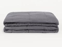 George Home Grey 9kg Weighted Blanket RRP 40.00 lot GD