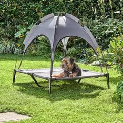 George Home Grey Dog Bed Gazebo RRP 35.00 lot GD