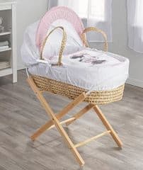 George Home Minnie Mouse Palm Moses Basket RRP 35.00 lot GD
