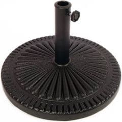 George Home Parasol Base 14Kg RRP 30.00 lot GD