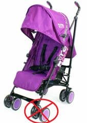Isafe Zeta CiTi Stroller Plum RRP 49.99 lot R368