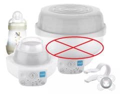 MAM Electric Steriliser & Express Bottle Warmer RRP 90.00 lot R999
