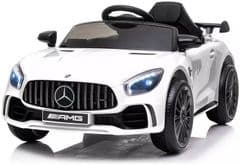 Mercedes Benz AMG GTR 6V White RRP 130.00 lot R1304