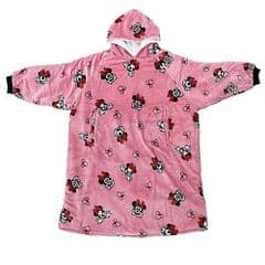 Minnie Mouse Hugzee Hooded Wearable Fleece - Medium RRP 30.00 lot GD