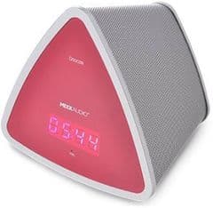 MIXX S3 Bluetooth Speaker & Digital Alarm Clock - Pink RRP 39.95 lot GD