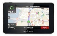 Motorola Xplore500 5 Inch UK & ROI Sat Nav RRP 79.99 lot GD