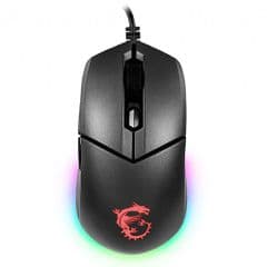 MSI Clutch GM11 6 Button RGB Optical Gaming Mouse - Black RRP 27.64 lot GD